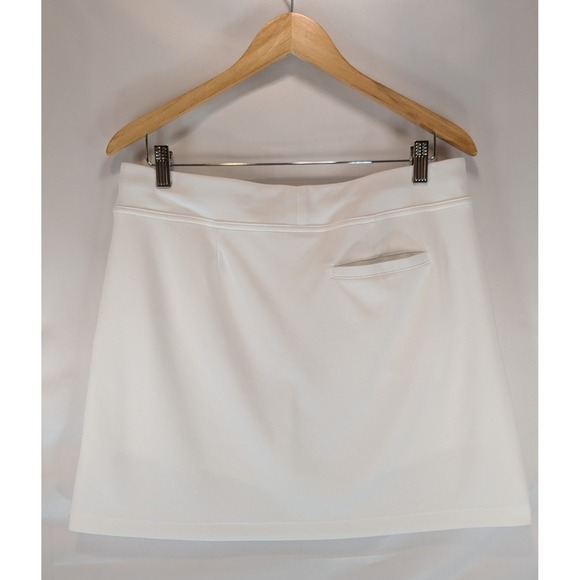 Callaway Womens White Golf Skort Active Skirt Performance Size Large - Picture 2 of 4